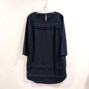 Ivy + Blu Navy Shift Dress